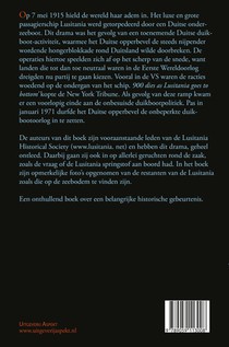 Het drama van de Lusitania achterkant