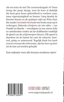 Cum laude met fraude achterkant