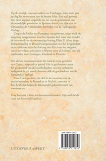 Caspar, de stenen man achterkant