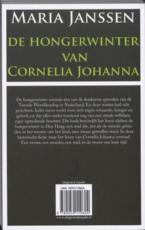 De hongerwinter van Cornelia Johanna achterkant