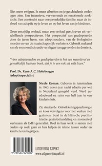 De ontdekking van mijn andere geschiedenis achterzijde