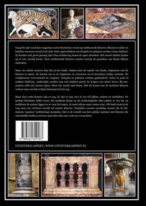 Antiek marmer kleuren van het oude Rome achterzijde