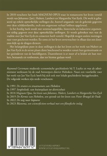 Miscellania De Jan van Eyck achterzijde