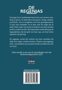 De regenjas achterzijde