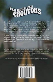 Een muur van croutons achterzijde