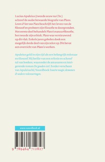 Leven en leer van Plato achterzijde
