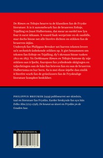 Oerbleaune Rimen en Teltsjes achterzijde