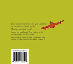 June, de kleine piloot achterzijde