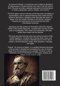 An Account of Egypt achterzijde
