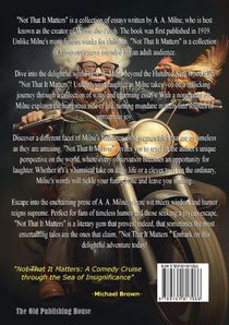 Not That it Matters achterzijde