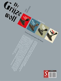 De grijze wolf achterzijde
