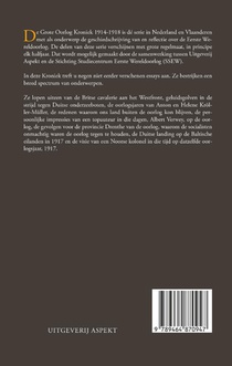 De Grote Oorlog, kroniek 1914 - 1918 achterzijde