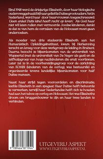 'Geen enkel Duits kind heeft recht op leven' achterzijde