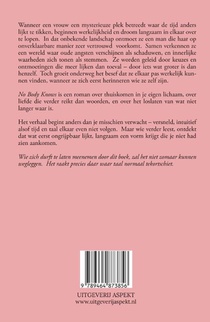 No Body Knows achterzijde