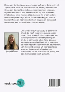 Minne en de president van de wereld achterzijde