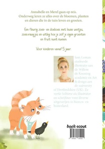 De tuin van Annabelle achterzijde