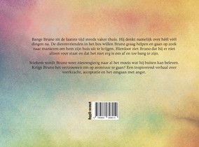 Wie helpt bange Bruno? achterzijde
