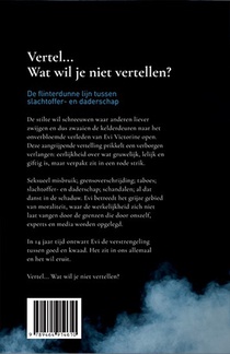 Vertel… Wat wil je niet vertellen? achterzijde