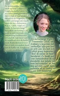 De magische koffer achterzijde