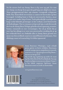 De zonnebril van Jimmy Burn achterzijde