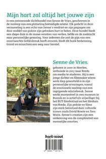 Mijn hart zal altijd het jouwe zijn achterzijde