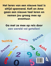 Een wereld vol getallen - in Akan Twi achterzijde
