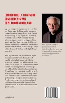 Een korte oorlog achterzijde