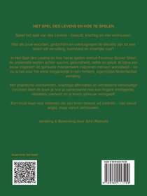 HET SPEL DES LEVENS EN HOE TE SPELEN achterzijde