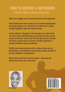 How to Become a Superhero achterzijde