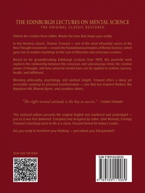 THE EDINBURGH LECTURES ON MENTAL SCIENCE achterzijde