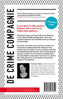 De perfecte dochter achterzijde