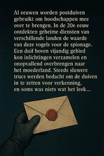 De geheime geschiedenis van postduiven in de spionage achterzijde