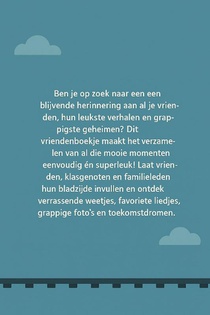 Treinen Vriendenboekje achterzijde