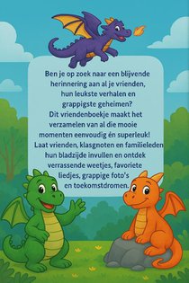 Draken Vriendenboekje achterzijde