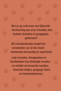 Katten Vriendenboekje achterzijde