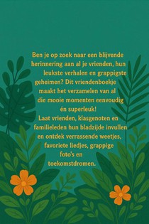 Tijger Vriendenboekje achterzijde