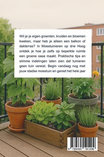 Moestuinieren op drie Hoog achterzijde