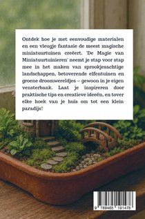 De Magie van Miniatuurtuinieren achterzijde