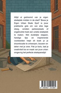 Bouw je Eigen Urban Skate Spot achterzijde