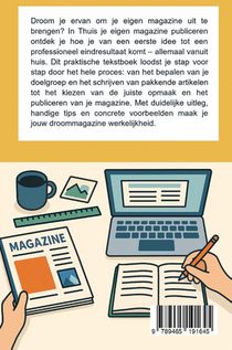 Thuis je eigen magazine publiceren achterzijde