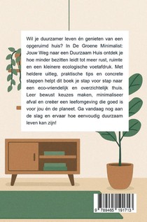 De Groene Minimalist: Jouw Weg naar een Duurzaam Huis achterzijde