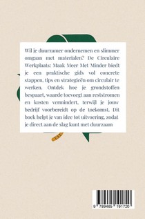De Circulaire Werkplaats: Maak Meer Met Minder achterzijde