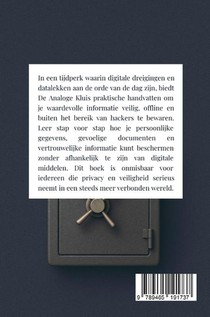 De Analoge Kluis: Hoe Je Informatie Offline en Veilig Bewaart achterzijde
