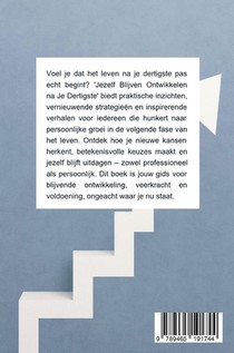 Jezelf Blijven Ontwikkelen na Je Dertigste achterzijde