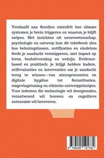 Verslaafd aan Scrollen: Technologie, Het Brein en Onze Reacties achterzijde