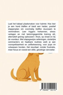 Hoe leer je een hond blaffen af achterzijde