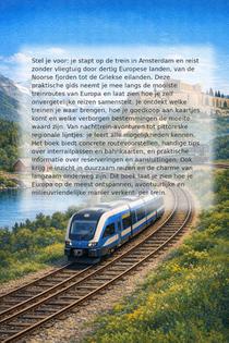 Europa per trein ontdekken achterzijde