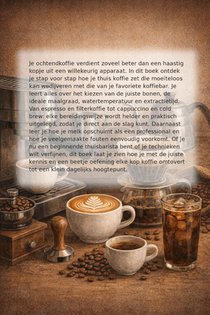 Koffie als een Barista Thuis achterzijde