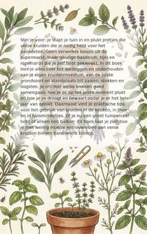 Kruidenmoestuin: Kweken, Drogen en Gebruiken achterzijde