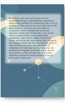 Netwerken zonder ongemak achterzijde